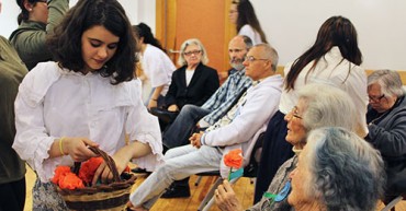 Alunos de Psicossocial visitam utentes de Centro de Dia