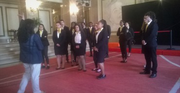 2º ano de Técnicos de turismo em Visita ao Teatro Dona Maria