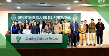 Técnicos de Organização de Eventos visitam o Estádio Alvalade XXI