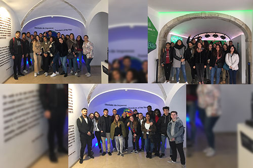 Curso de Comunicação visita Newsmuseum